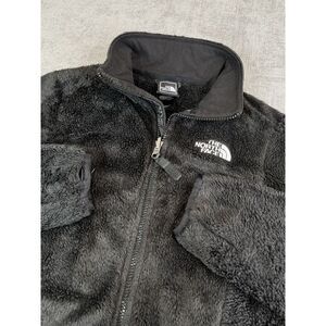 North Face Jacket Womens (XS) Black Fleece Teddy Osito Full Zip Sweater